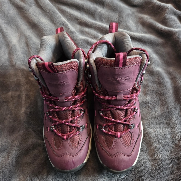 Women's Mountain Warehouse Burgundy Hiking Boots - Picture 6 of 13